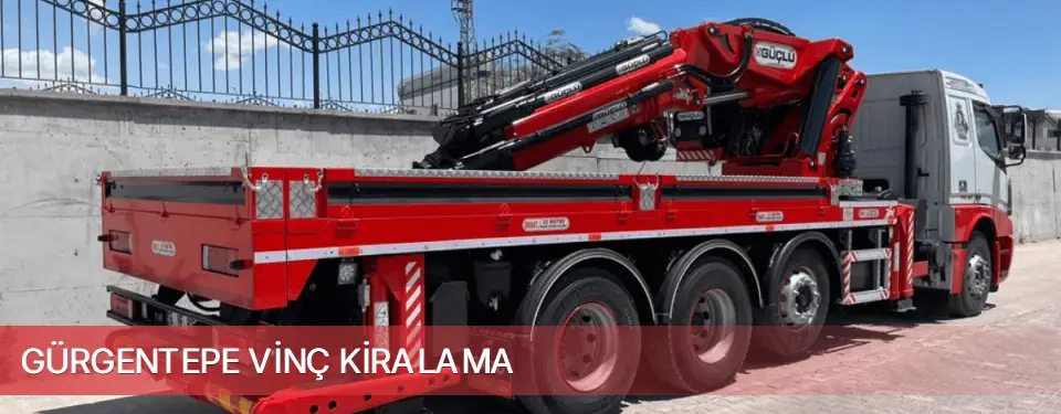Gürgentepe İlçemi Vinç Kiralama